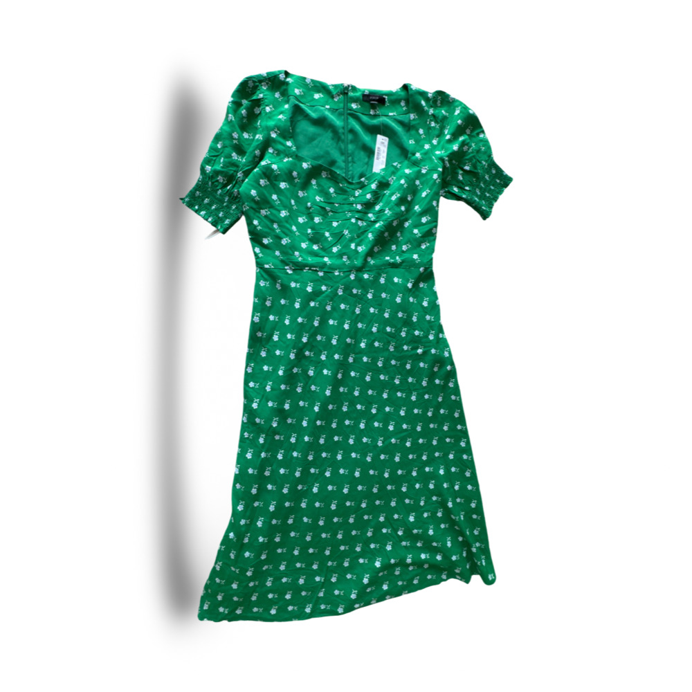 J Crew dress with fitted bodice. Sold out online....